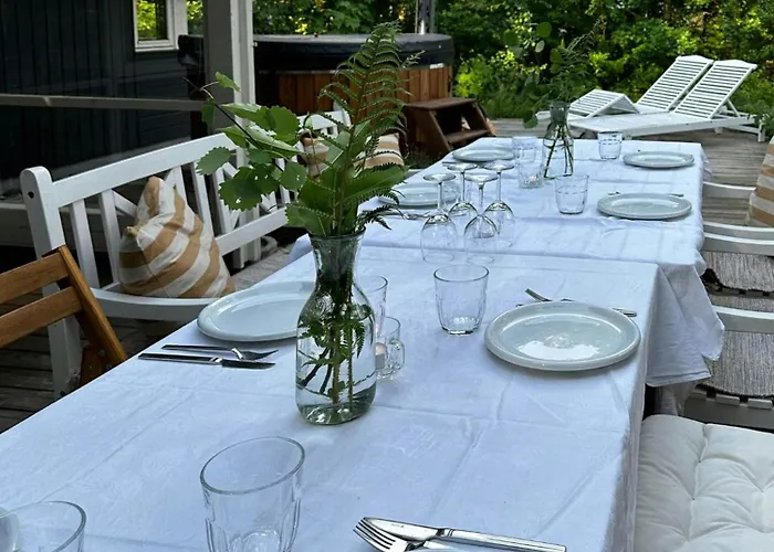 Dom wakacyjny Idyllic In The Nature Close To The Bøtø By